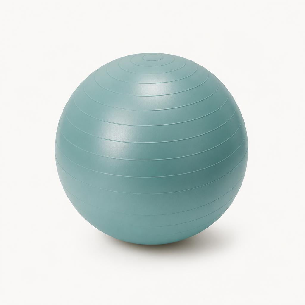 25cm exercise stability ball, studio shot