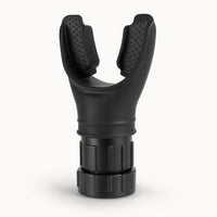 Adjustable breathing resistance trainer, studio shot