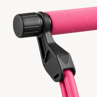 Close-up of the grip handle and band attachment